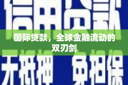 河东国际贷款，全球金融流动的双刃剑