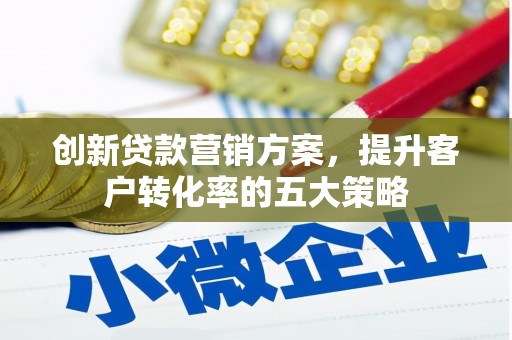 河东创新贷款营销方案，提升客户转化率的五大策略