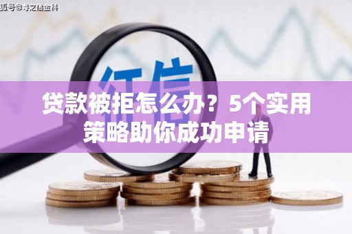 河东贷款被拒怎么办？5个实用策略助你成功申请