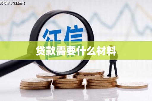 河东贷款需要什么材料