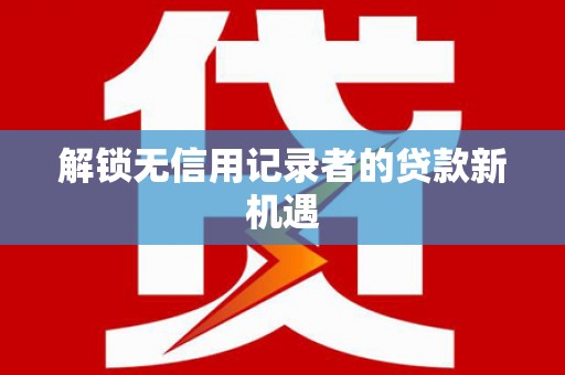 河东解锁无信用记录者的贷款新机遇