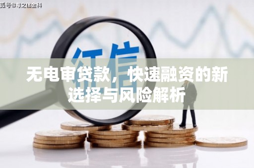 河东无电审贷款，快速融资的新选择与风险解析