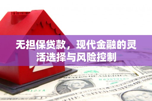 河东无担保贷款，现代金融的灵活选择与风险控制