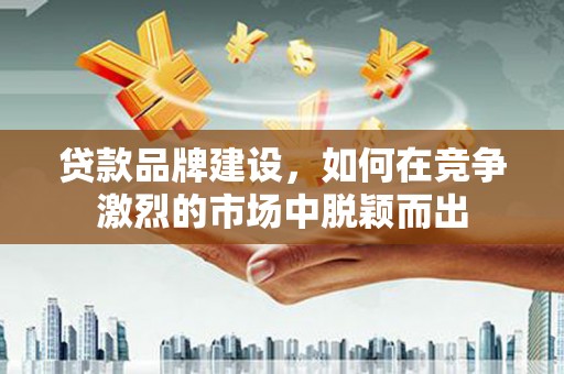 河东贷款品牌建设，如何在竞争激烈的市场中脱颖而出
