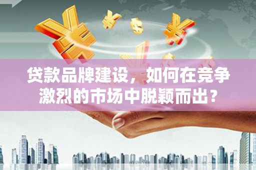 河东贷款品牌建设，如何在竞争激烈的市场中脱颖而出？
