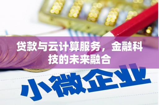 河东贷款与云计算服务，金融科技的未来融合