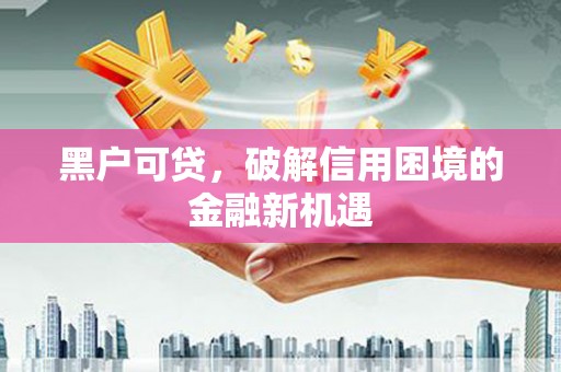 河东黑户可贷，破解信用困境的金融新机遇