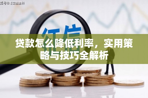 河东贷款怎么降低利率，实用策略与技巧全解析