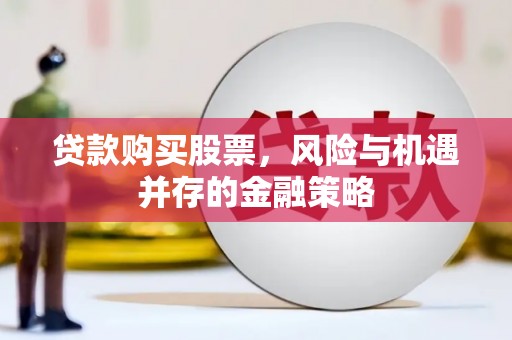 河东贷款购买股票，风险与机遇并存的金融策略