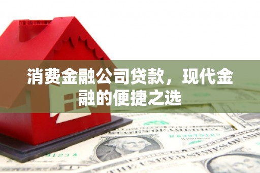 河东消费金融公司贷款，现代金融的便捷之选