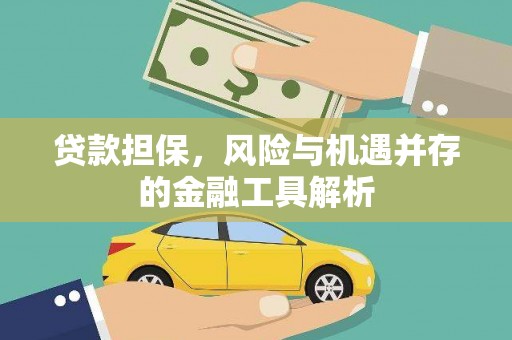 河东贷款担保，风险与机遇并存的金融工具解析