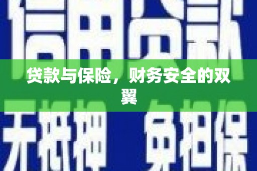 河东贷款与保险，财务安全的双翼