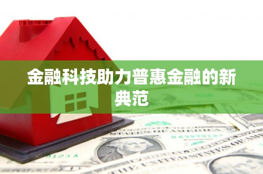 河东金融科技助力普惠金融的新典范