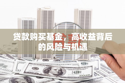 河东贷款购买基金，高收益背后的风险与机遇